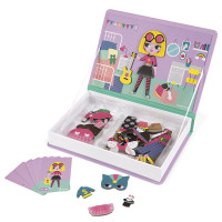 Janod - Girls Dress Up Magnetic Book