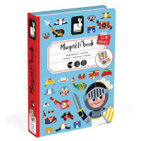 Janod - Boys Dress Up Magnetic Book