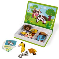 Janod - Animals Magnetic Book